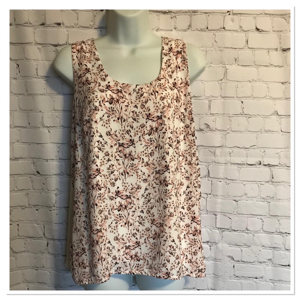 Pink and Cream Top